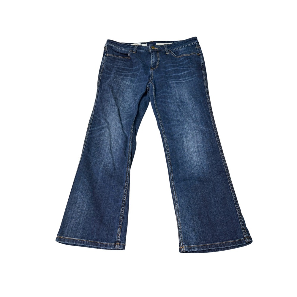 Pilcro and the Letterpress Stet Slim Bootcut Jeans Dark Wash Size 30X24